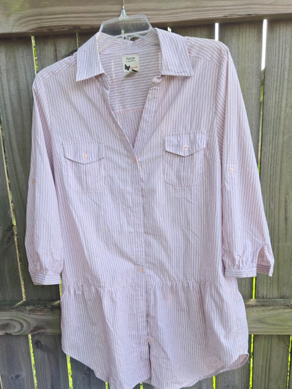 Long shirt or short dress - YOU decide!   100% Lightweight cotton; keep cool